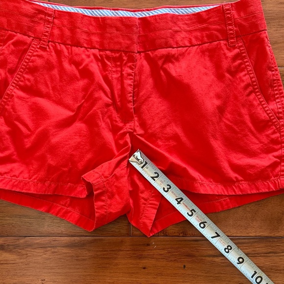 Lot of 2 pairs of size 2 Shorts - Old Navy and J. Crew Red & White - Picture 5 of 11
